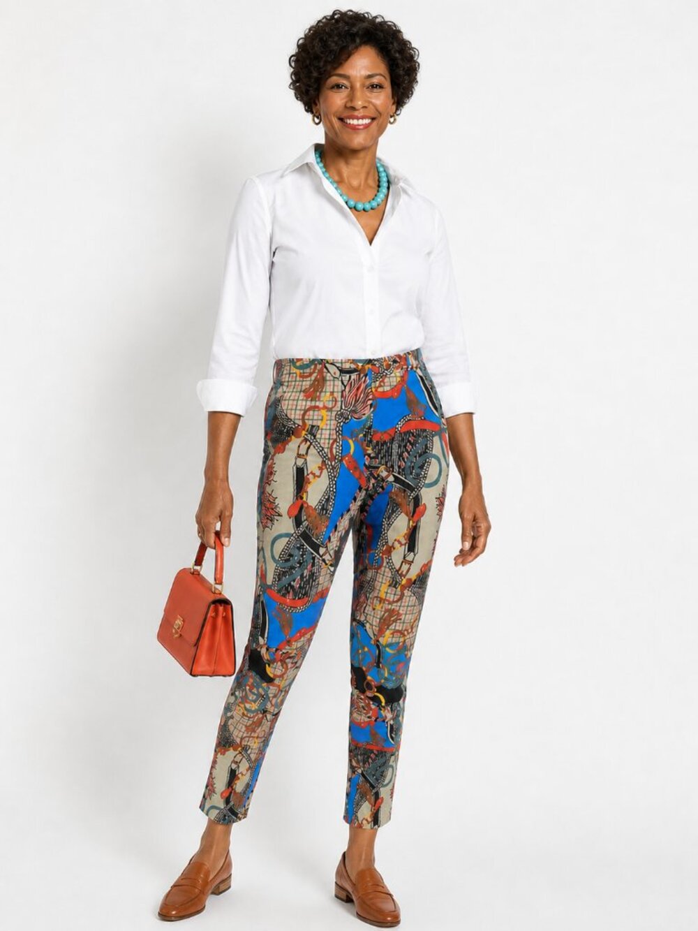 Gretchen Scott GripeLess Pull On Pants Ditto Print Black Size XS
